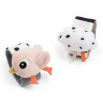 Zabawka na rączkę, 2 szt. - Happy Clouds Powder / Done by Deer