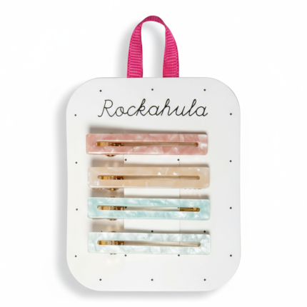 Spinki do włosów Retro Acrylic Bar Pastel / Rockahula Kids