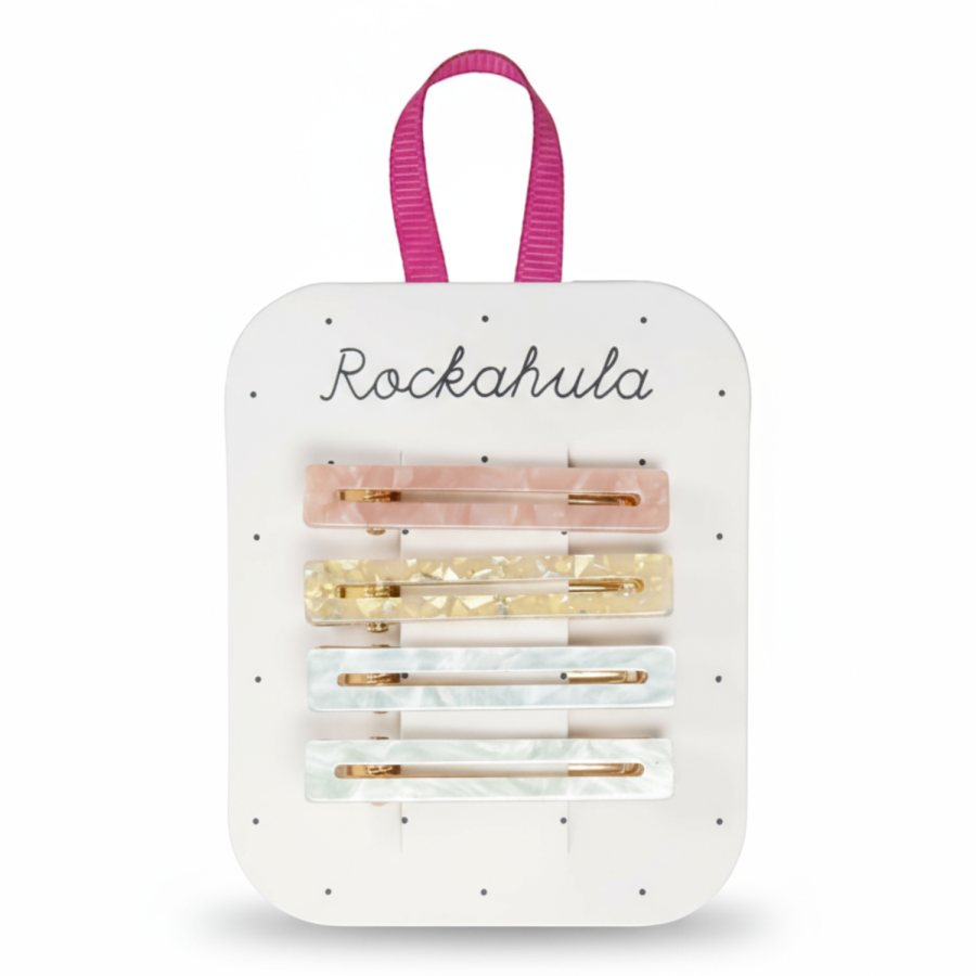 Spinki do włosów Pastel Retro Acrylic / Rockahula Kids