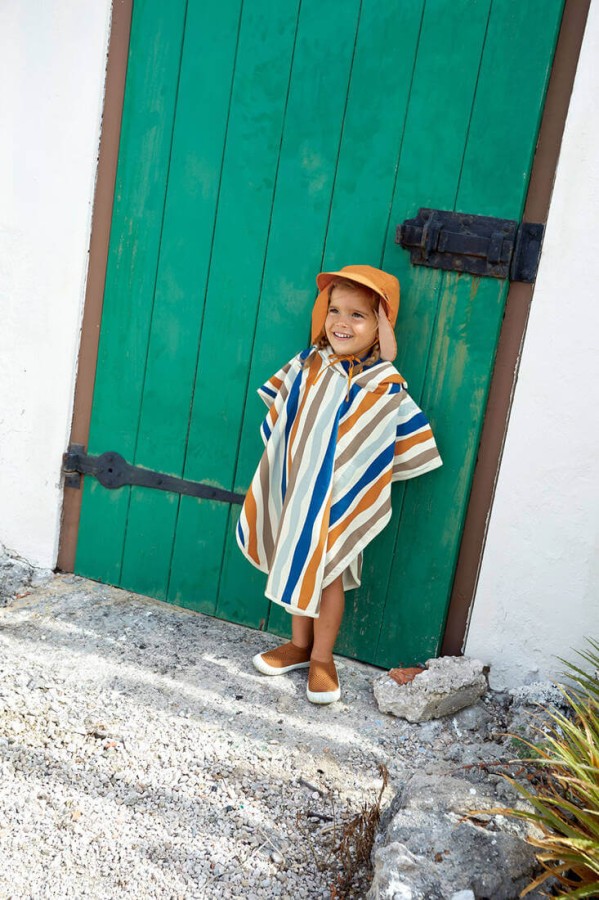 Ultrawygodne elastyczne trampki dziecięce z antypoślizgową podeszwą Splash & Fun caramel / Lassig