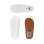 Ultrawygodne elastyczne trampki dziecięce z antypoślizgową podeszwą Splash & Fun caramel / Lassig