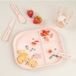 Kubek dla dziecka Glass L 220ml Tiny Farm Powder / Done by Deer