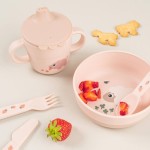 Kubek z ustnikiem Foodie Tiny Farm Powder / Done by Deer