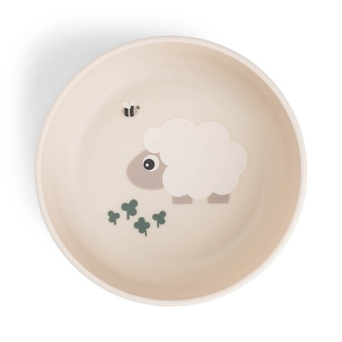 Miska dla dziecka Foodie Tiny Farm Sand / Done by Deer