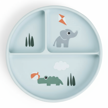 Talerzyk z przyssawką Playground Blue / Done by Deer
