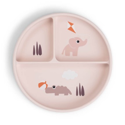 Talerzyk z przyssawką Playground Powder / Done by Deer