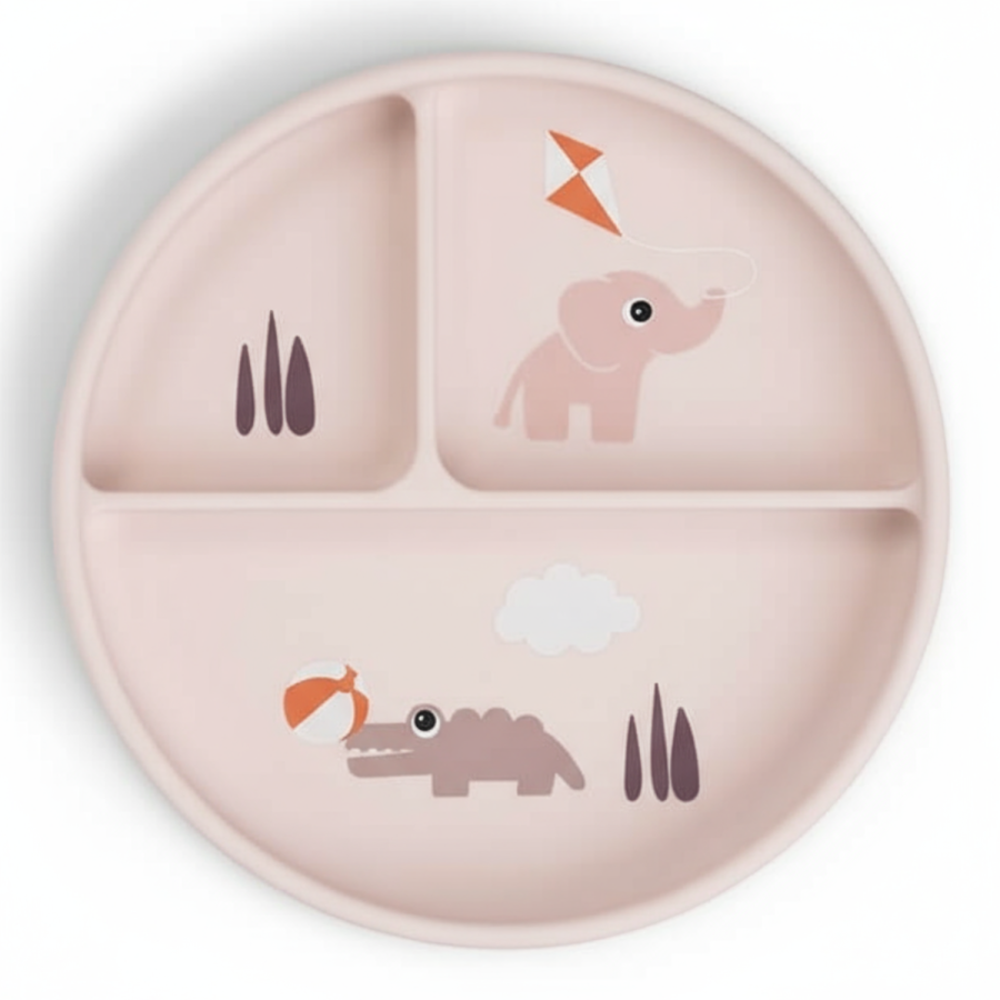 Talerzyk z przyssawką Playground Powder / Done by Deer