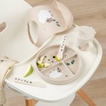 Talerzyk z przyssawką Tiny Farm Sand / Done by Deer