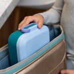 Lunchbox z przegródkami dla dzieci Rikko Lagoon Sky / Amuse