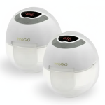 GIOmum Line Discreet Light Podwójny muszlowy laktator elektryczny GIO-359 / InnoGIO