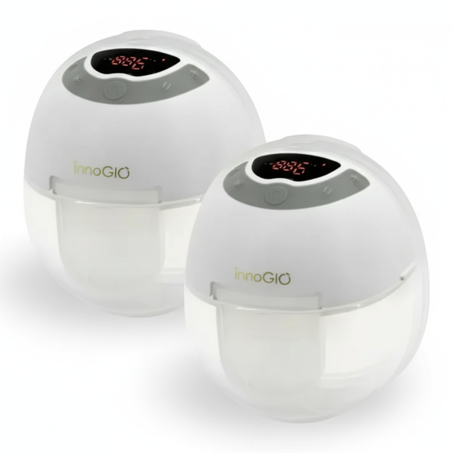 GIOmum Line Discreet Light Podwójny muszlowy laktator elektryczny GIO-359 / InnoGIO