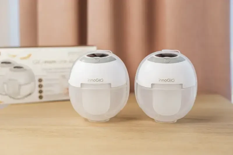 GIOmum Line Discreet Light Podwójny muszlowy laktator elektryczny GIO-359 / InnoGIO