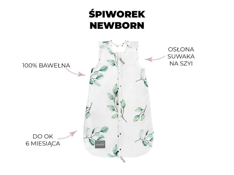 Śpiworek do spania Newborn Bohemian Sand / Sleepee