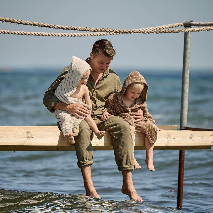 Ręcznik z kapturkiem, Woodland, mocca / LEANDER