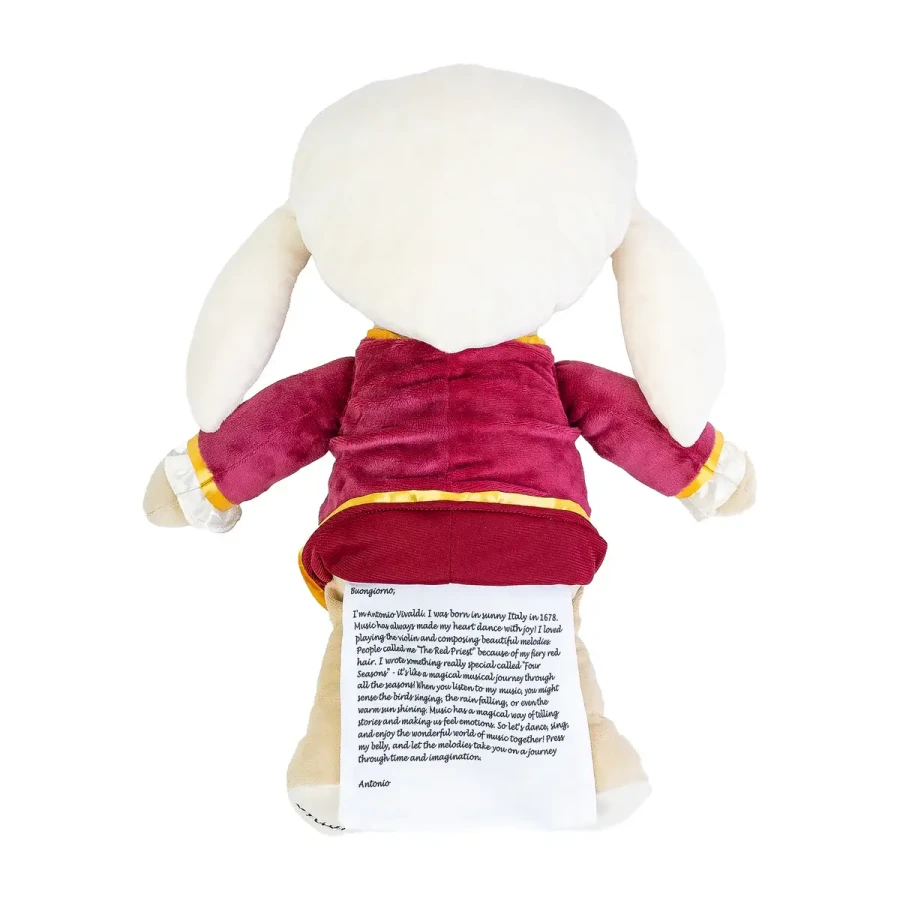 Vivaldi - Miś Antonio muzyczna zabawka dla dzieci / Mali Wirtuozi