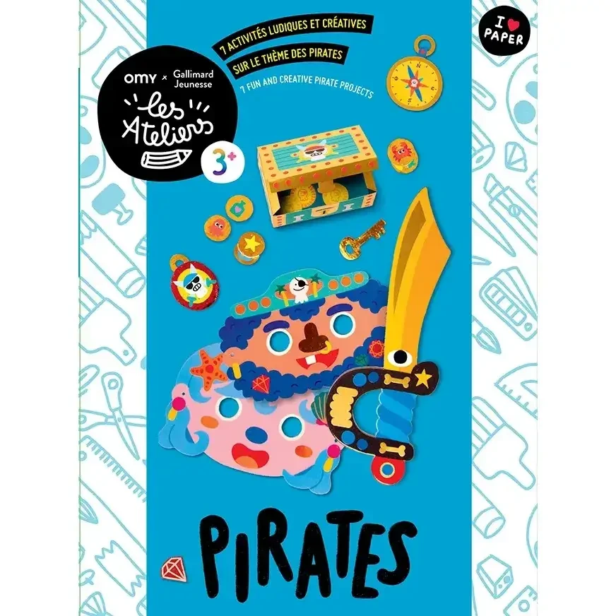 Pirates - kreatywna zabawa / OMY X GALLIMARD