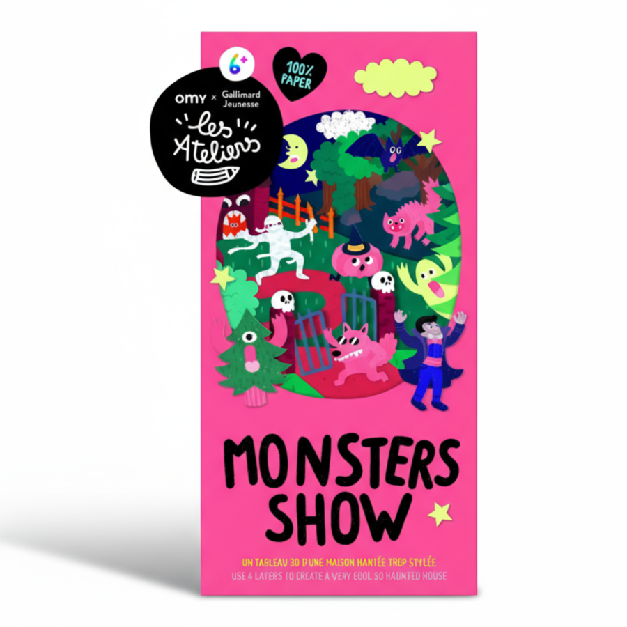 Monsters Show - kreatywna zabawa / OMY X GALLIMARD