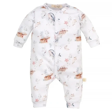 Rampers organic cotton - MAGIC OCEAN / YOSOY