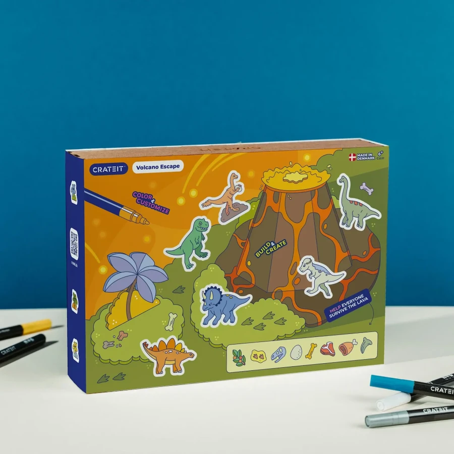 CRATEIT Dinosaur – Volcano Escape / CRATEIT
