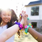 Biżuteria Plip Charms - zestaw fioletowy / Fat Brain Toys