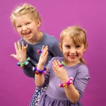 Biżuteria Plip Charms - zestaw fioletowy / Fat Brain Toys