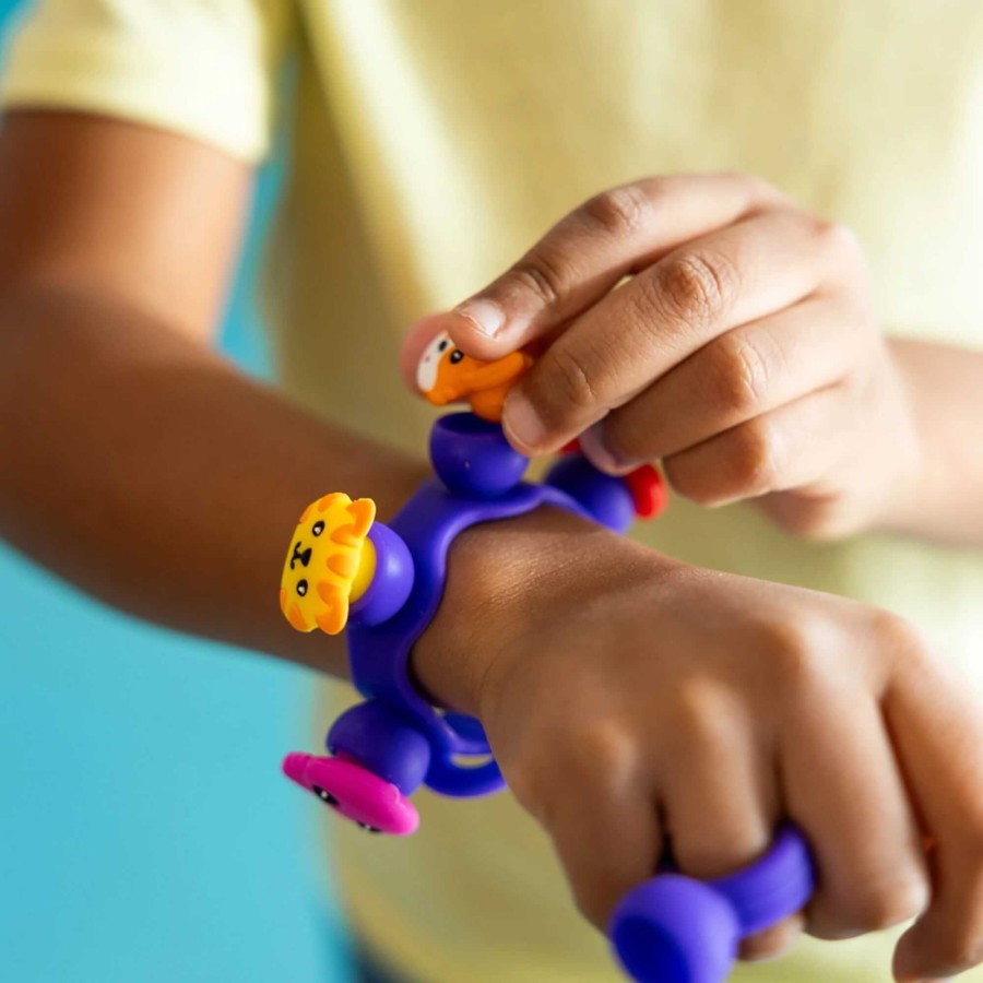 Biżuteria Plip Charms - zestaw fioletowy / Fat Brain Toys