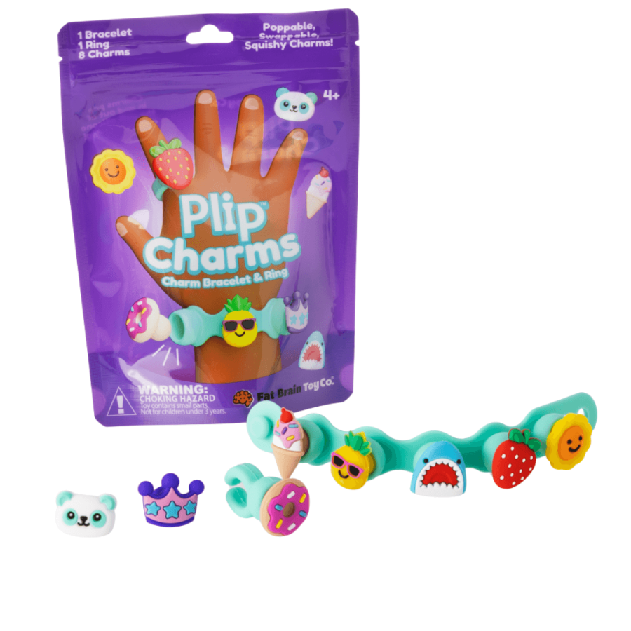 Biżuteria Plip Charms - zestaw turkusowy / Fat Brain Toys