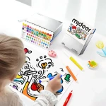 Markery akrylowe w płynie (36 kolorów) / Mideer