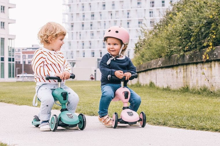 Kask XXS-S dla dzieci 1rż+ Rose / Scootandride
