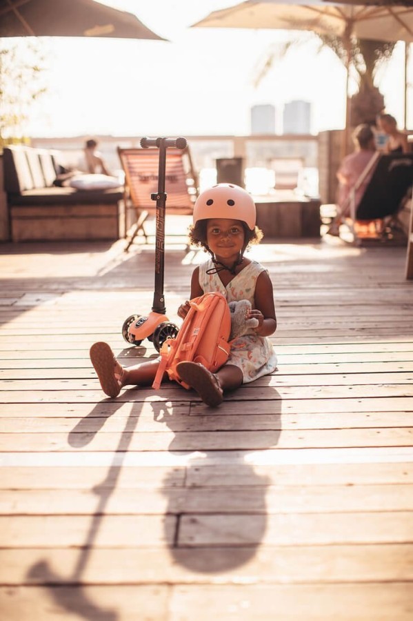 Kask S-M dla dzieci 3+ Rose / Scoot&Ride