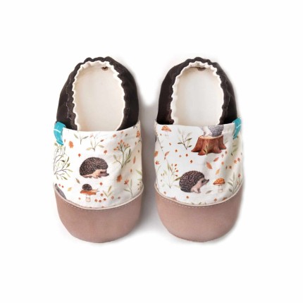 Kapcie do domu, żłobka, przedszkola - COCONUT HEDGEHOGES / TITOT