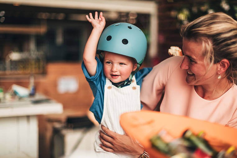 Kask XXS-S dla dzieci 1rż+ Steel / Scootandride