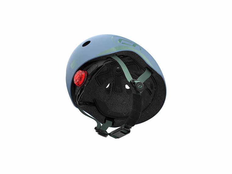 Kask XXS-S dla dzieci 1rż+ Steel / Scootandride