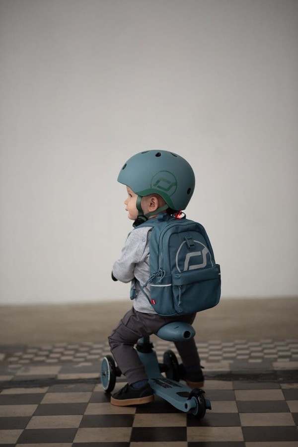 Kask XXS-S dla dzieci 1rż+ Steel / Scootandride