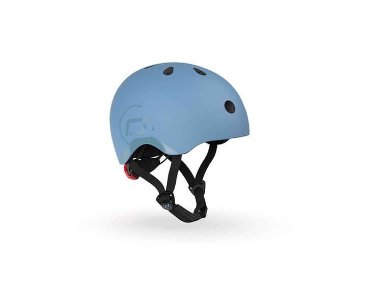 Kask S-M dla dzieci 3+ Steel / Scootandride