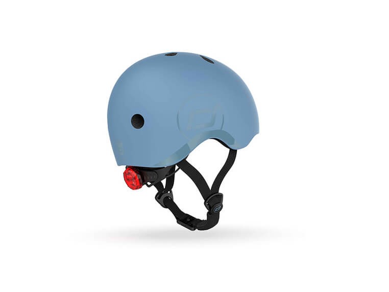 Kask S-M dla dzieci 3+ Steel / Scootandride