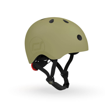 Kask S-M dla dzieci 3+ Olive / Scootandride