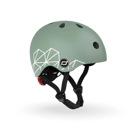 Kask XXS-S dla dzieci 1-5 lat Green Lines / Scootandride
