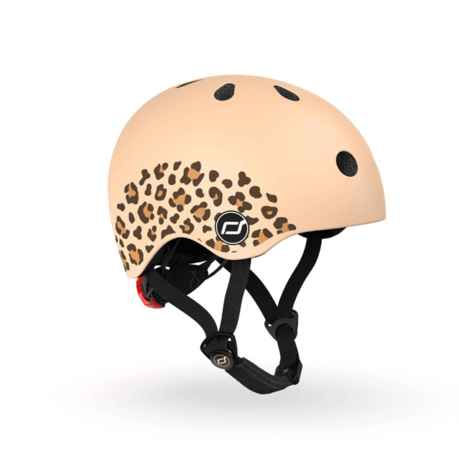 Kask XXS-S dla dzieci 1-5 lat Leopard / Scootandride