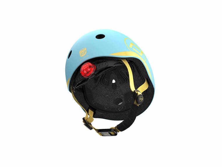 Kask XXS-S dla dzieci 1rż+ Blueberry / Scootandride