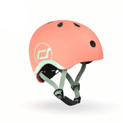 Kask XXS-S dla dzieci 1rż+ Peach / Scootandride