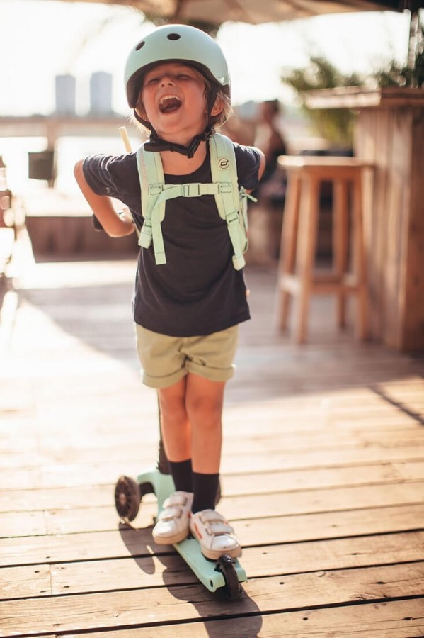 Kask S-M dla dzieci 3+ Kiwi kolekcja Icecream / Scootandride