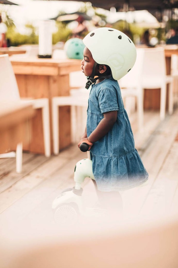 Kask S-M dla dzieci 3+ Kiwi kolekcja Icecream / Scootandride