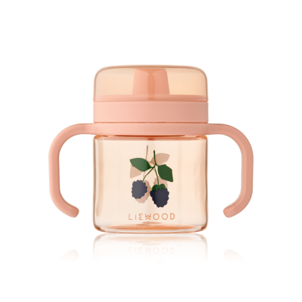 Tritanowy kubek niekapek Kylo, 280 ml - berry, pale tuscany / Liewood