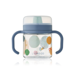 Tritanowy kubek niekapek Kylo, 280 ml - universe, classic navy / Liewood