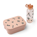 Zestaw śniadaniowy Chelsey - berry, pale tuscany / Liewood