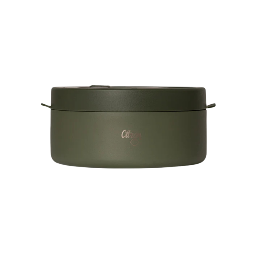 Termos Obiadowy 400ml - Olive Green / Citron