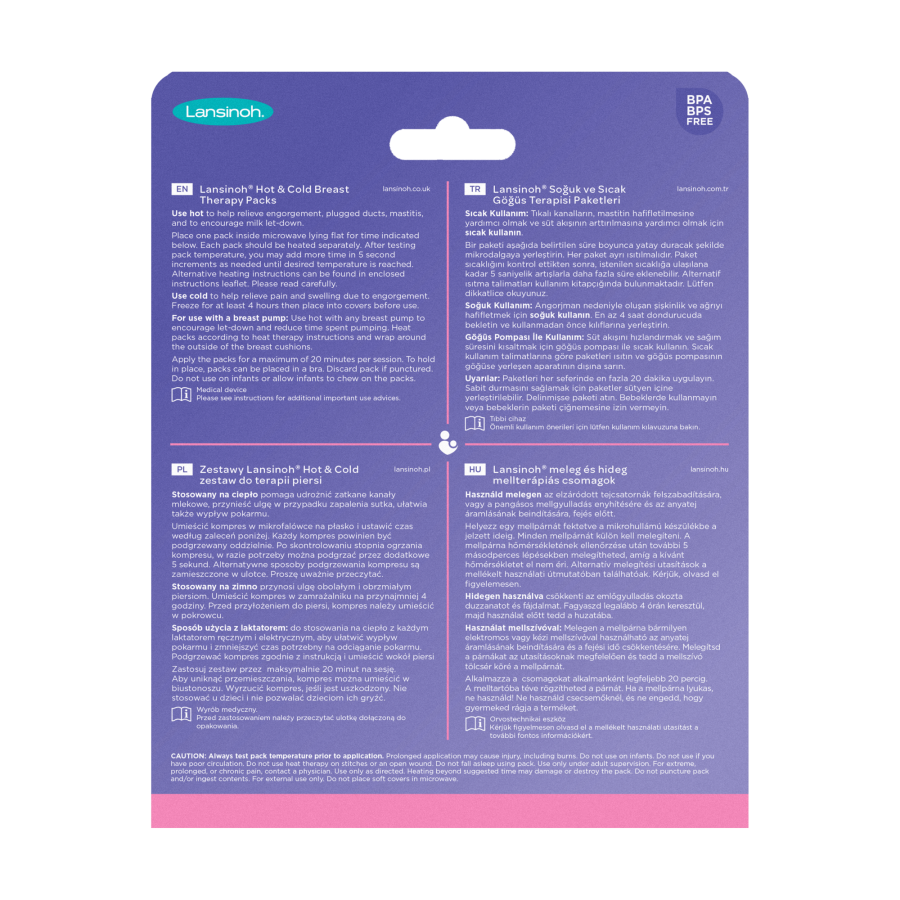 Kompresy żelowe 3w1 / Lansinoh