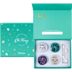 Brokatowy zestaw do malowania twarzy UNDER THE SEA, bio brokat, roślinna formuła / Oh Flossy