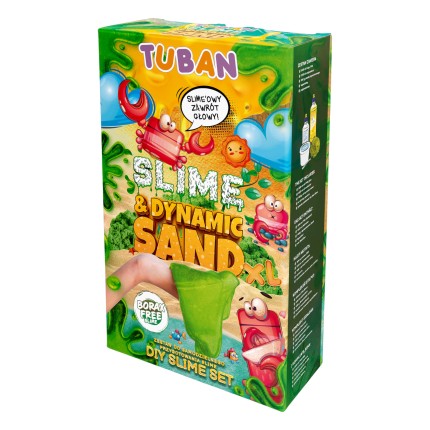 Zestaw DIY –  Slime & Piasek Dynamiczny XL / Tuban
